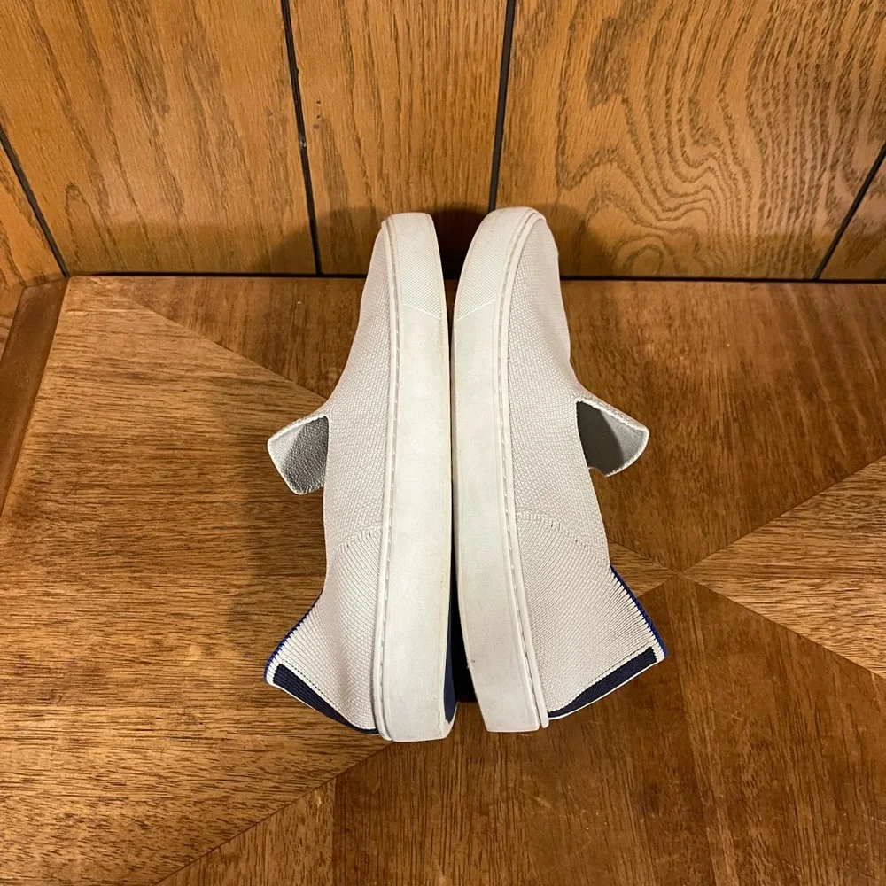 Rothy's The Slip On Sand Knit Fabric Low Everyday Sneakers - Size W8 - Picture 9 of 15